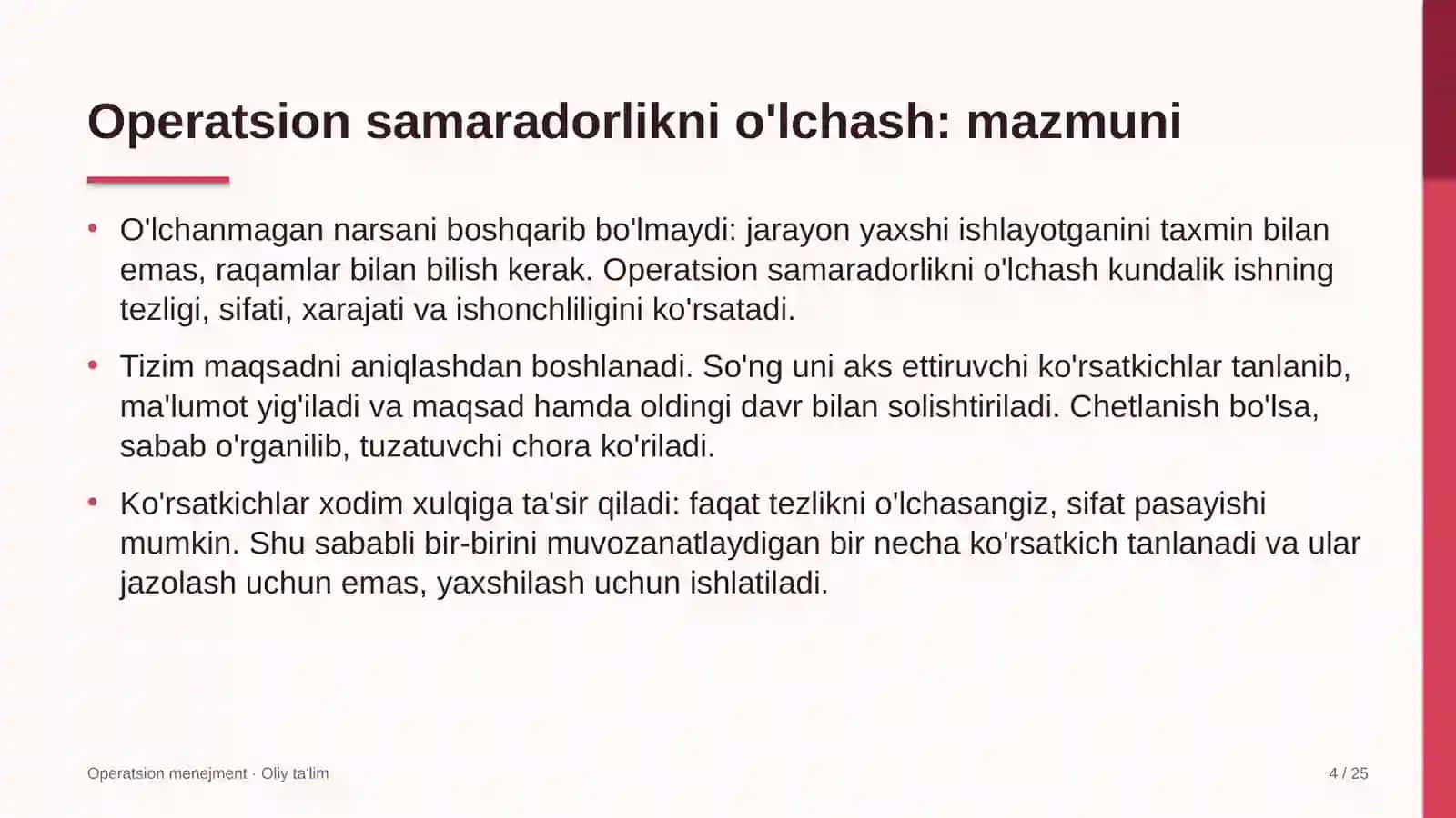 shaharlararo yo'lovchi tashishda operatsion samaradorlikni o'lchash 9227 4