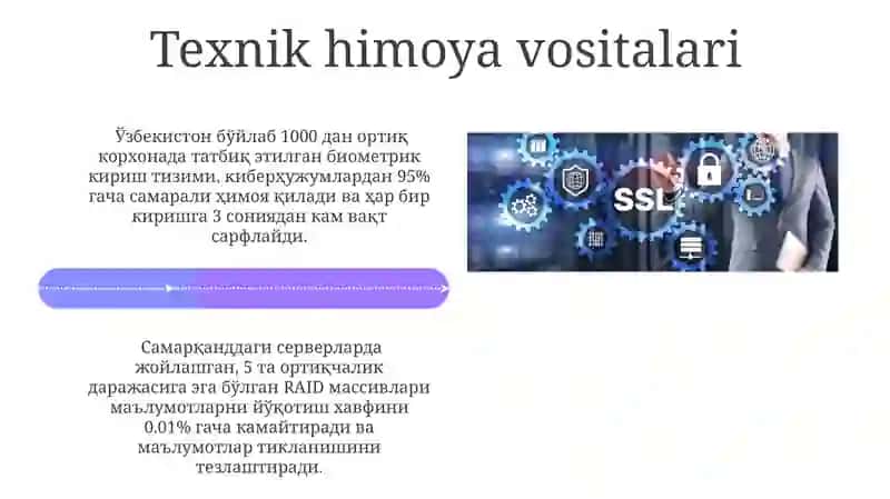 Axborotlar himoyasi, himoyalashning texnik va dasturiy vositalari 4