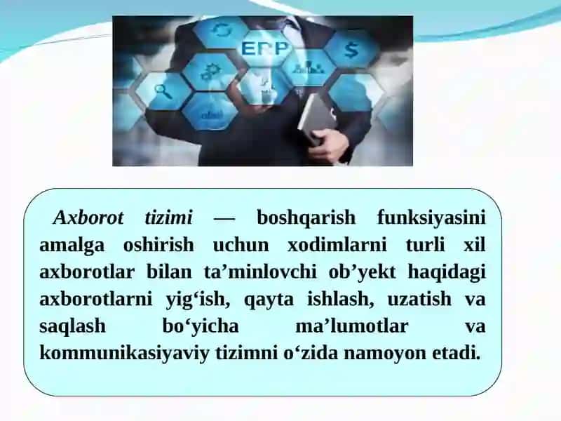 "Iqtisodiyotda axborot-kommunikatsion tеxnologiyalar va tizimlar" 4