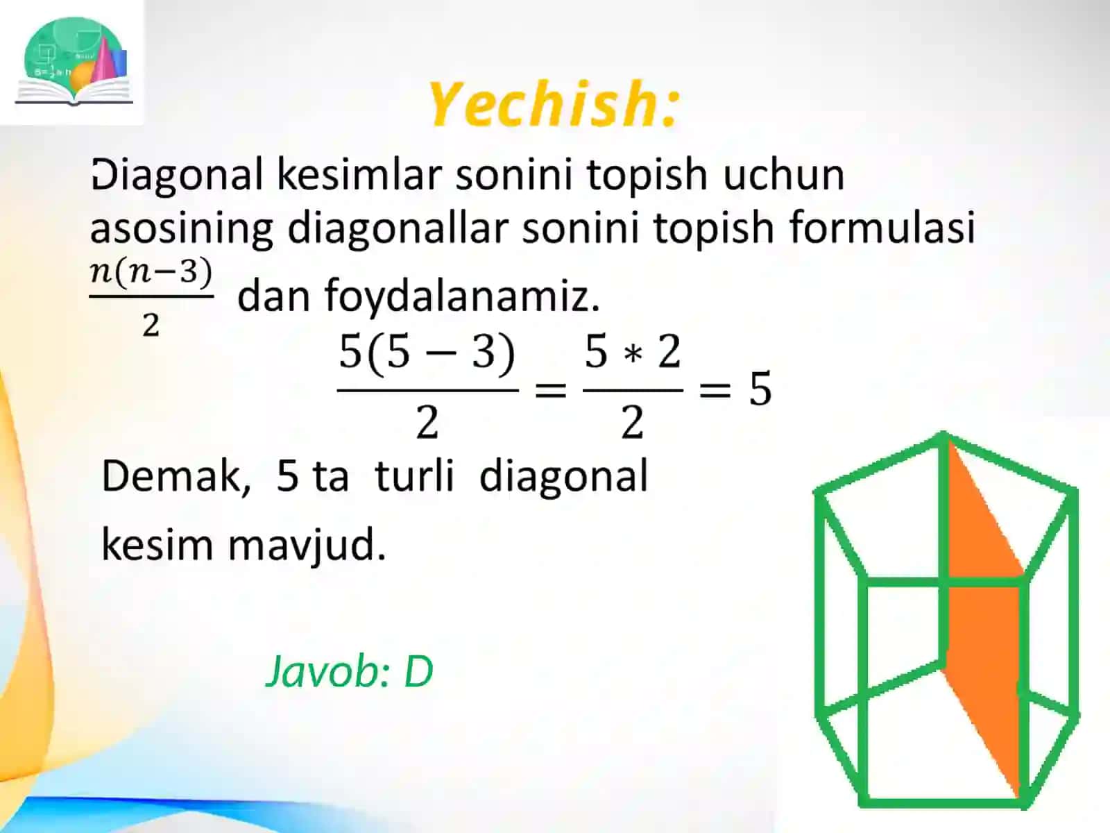 Stereometriya masalalari 4