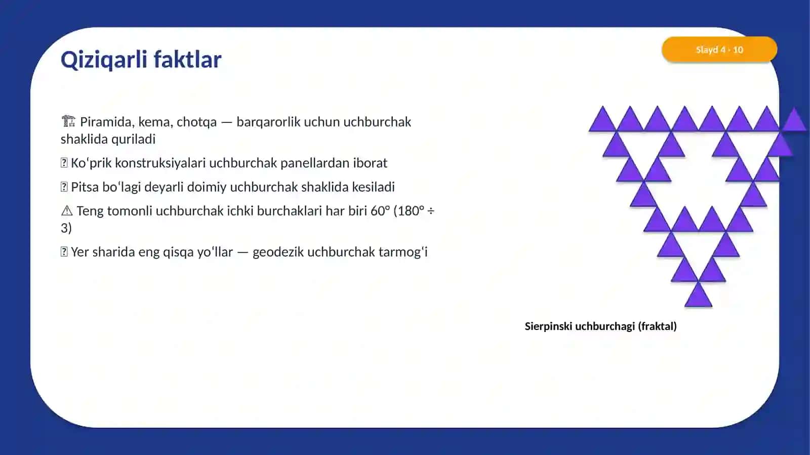 Geometrik shakllar olami 4