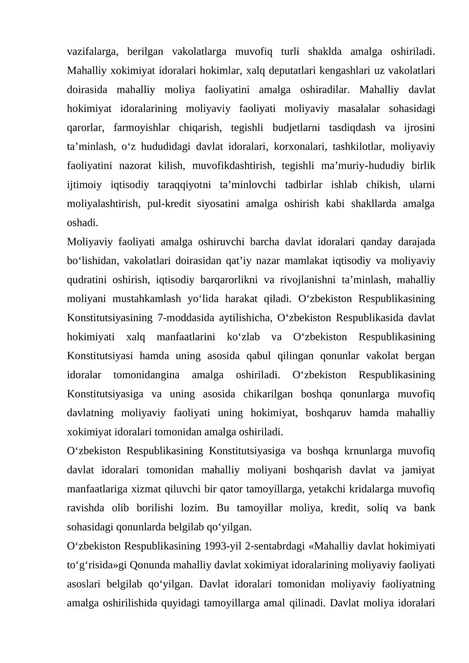 Mahalliy budjetlar va budjetlararo munosabatlar 4