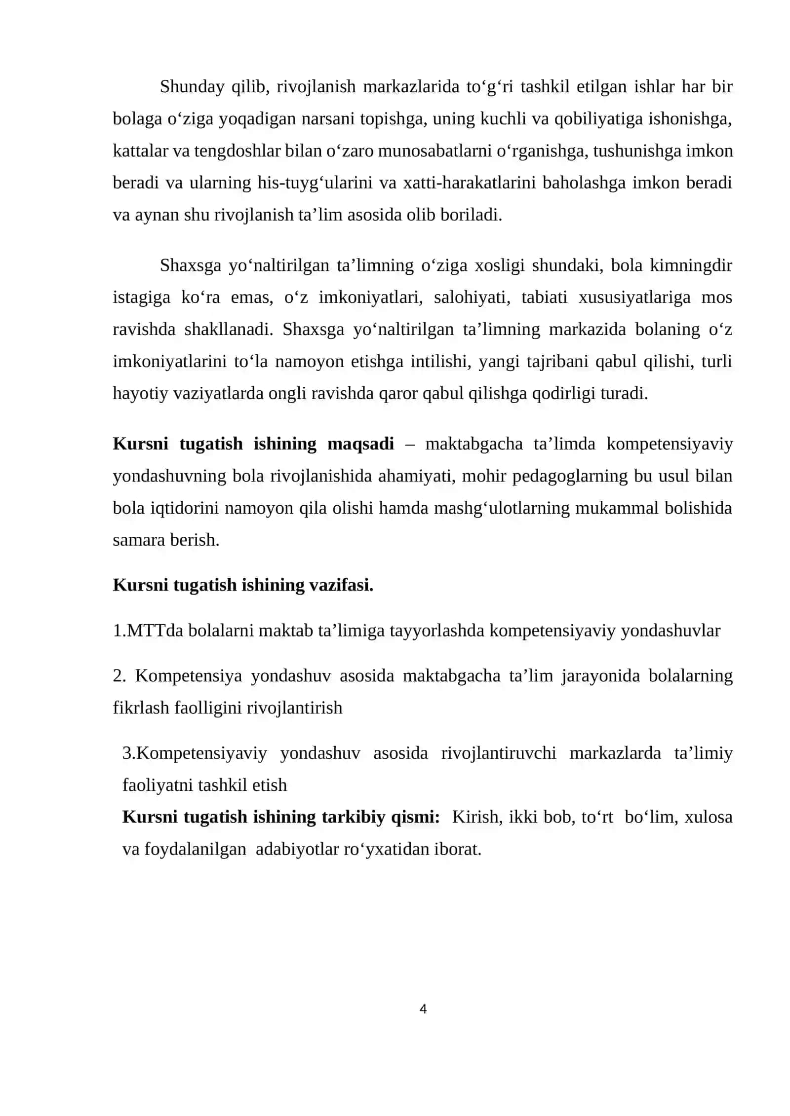 Maktabgacha Yoshdagi Bolalarni Kompetensiyalari 4