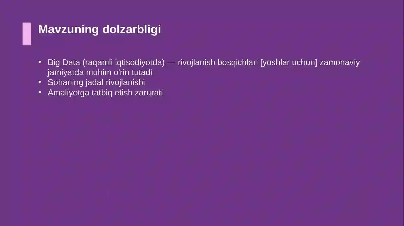 Big Data (raqamli iqtisodiyotda) — rivojlanish bosqichlari [yoshlar uchun] 4