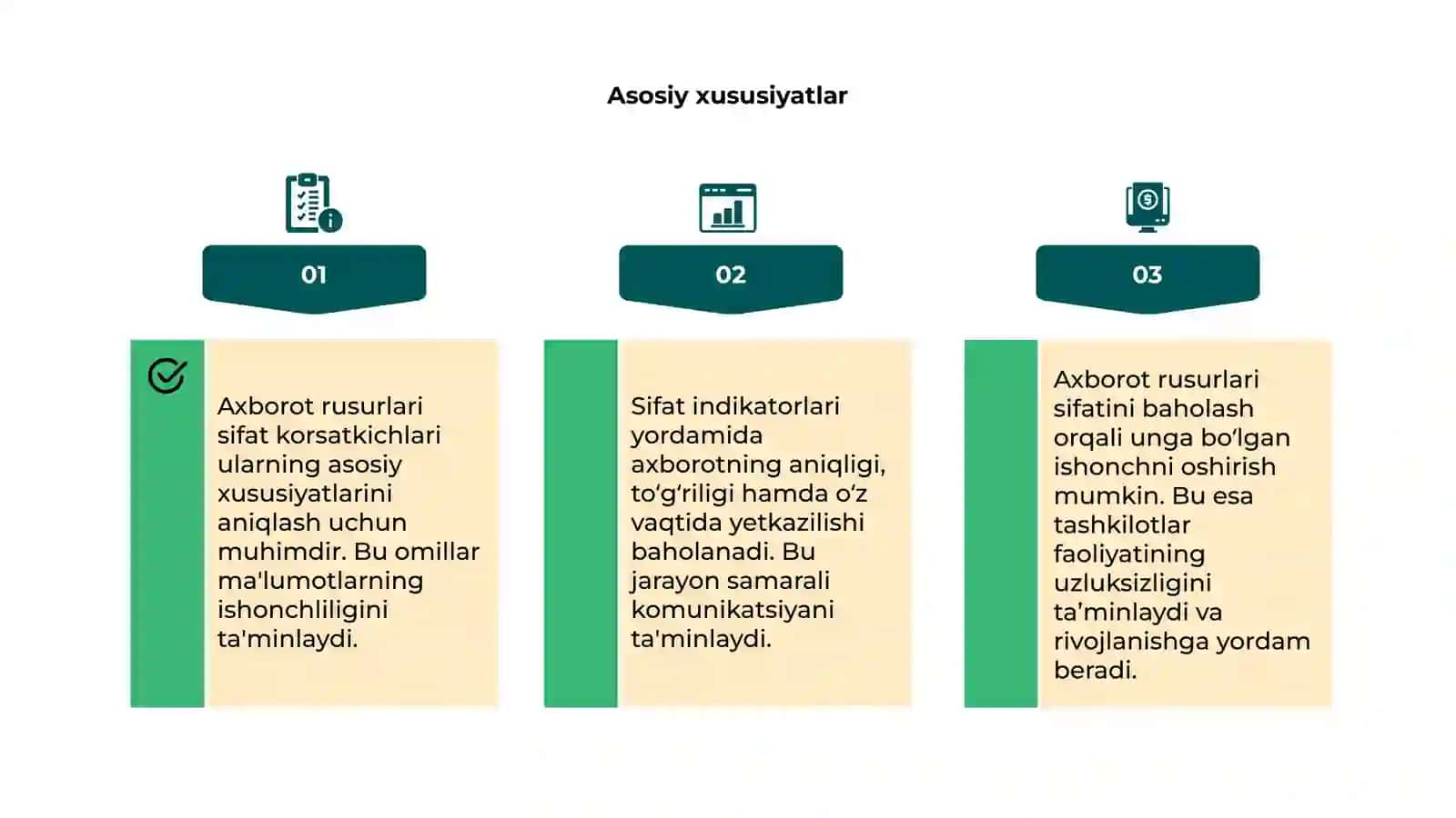 Axborot Rusurlarining Sifat Korsatkichlari 4