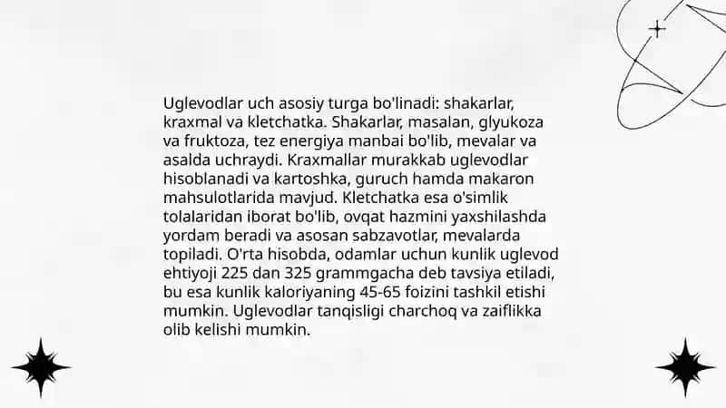 Uglevodlar 4