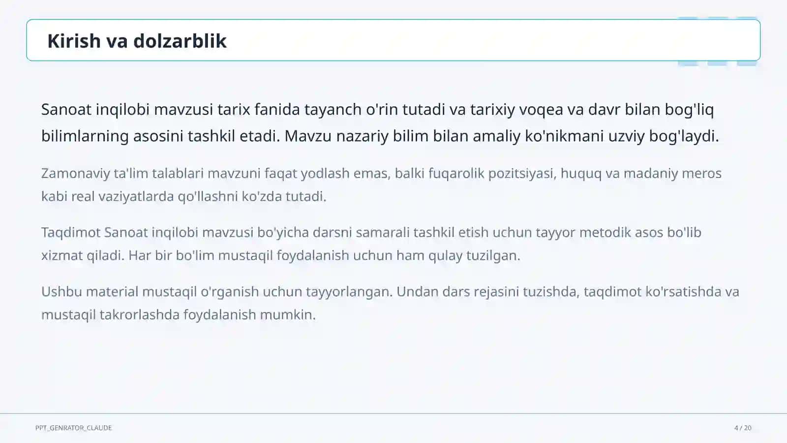 Sanoat inqilobi (9-sinf) 4