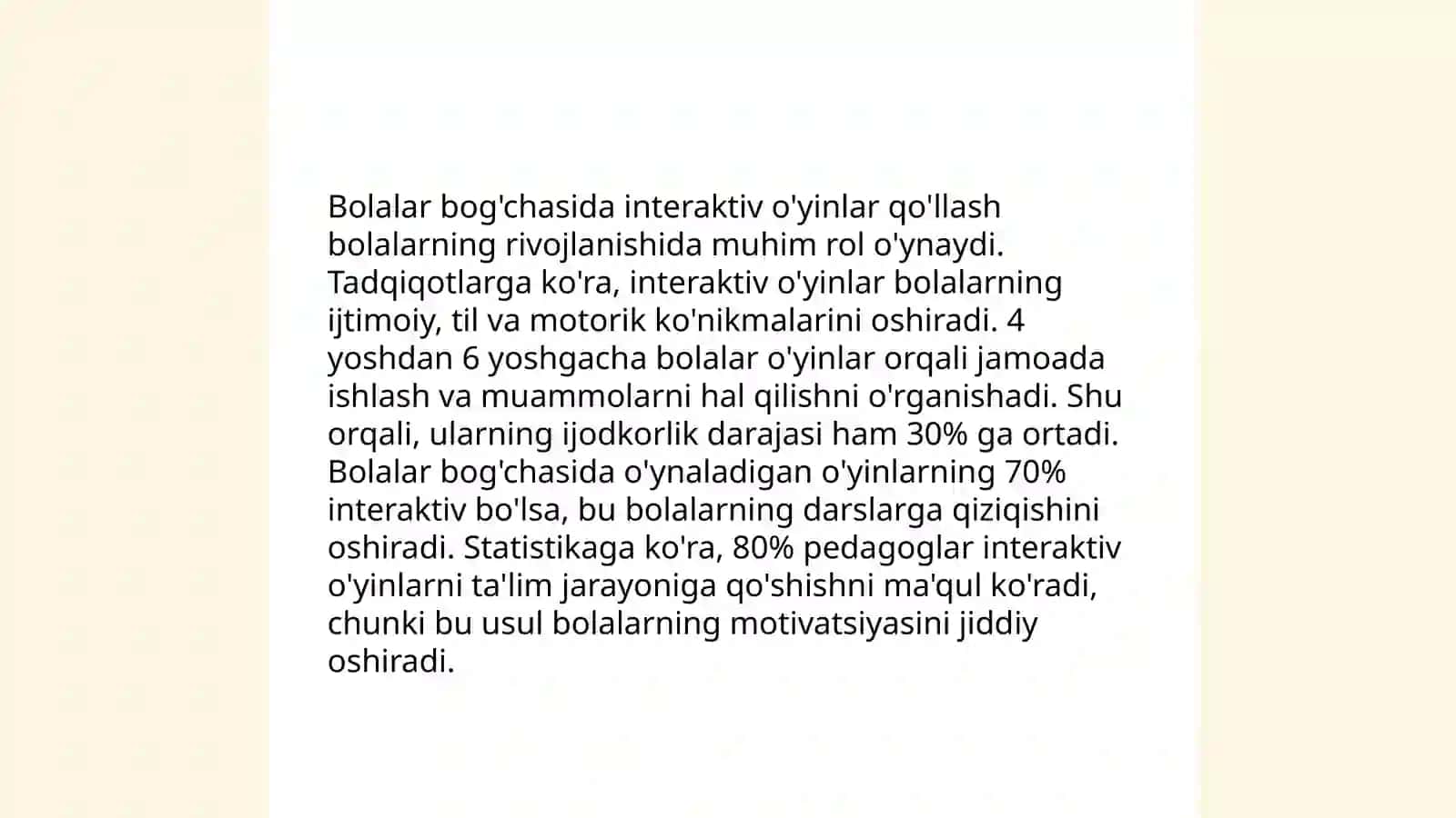Maktabgacha talim tashkilotida multimediya vositalarini qoʻllash 4