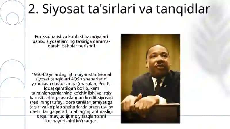 Ijtimoiy-institutsional yo’nalishlar (XX asr 50-60 y.) 4