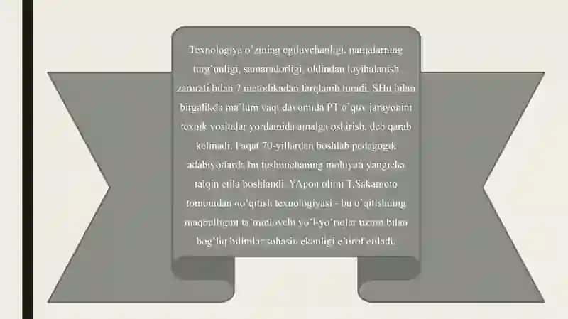 Pedagogik texnologiyalarning ilmiy-nazariy asoslari 4