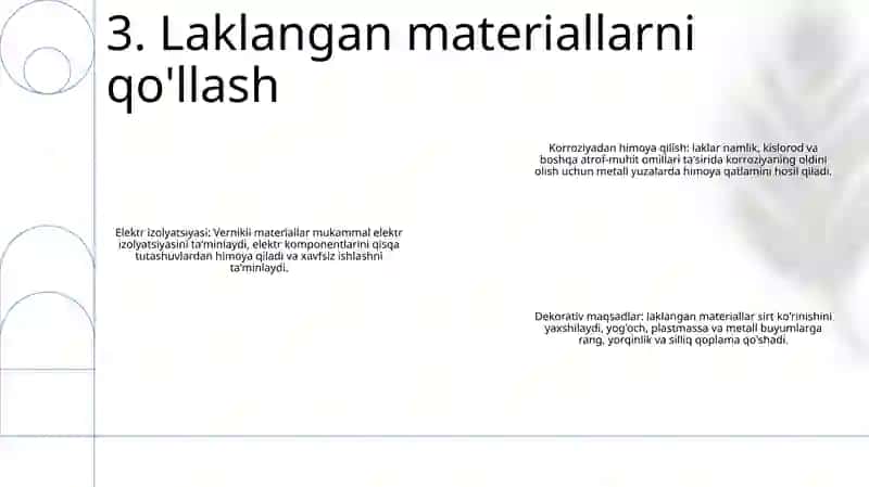 Lakli Materiallar Tafsifi 4