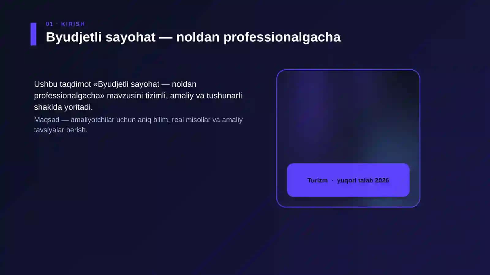 Byudjetli sayohat — noldan professionalgacha 4