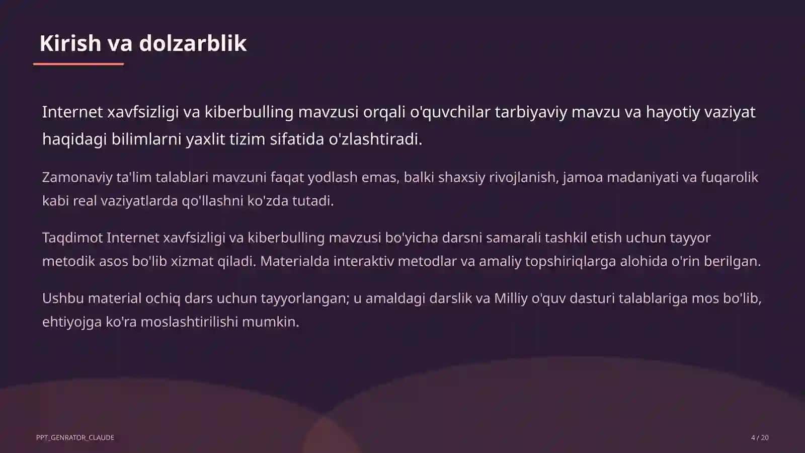 Internet xavfsizligi va kiberbulling 4