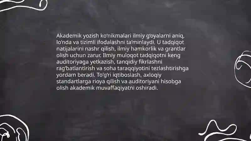 Akademik ko‘nikmalar va kasbiy kompetentlik fanini o‘rganish dolzarbligi 4