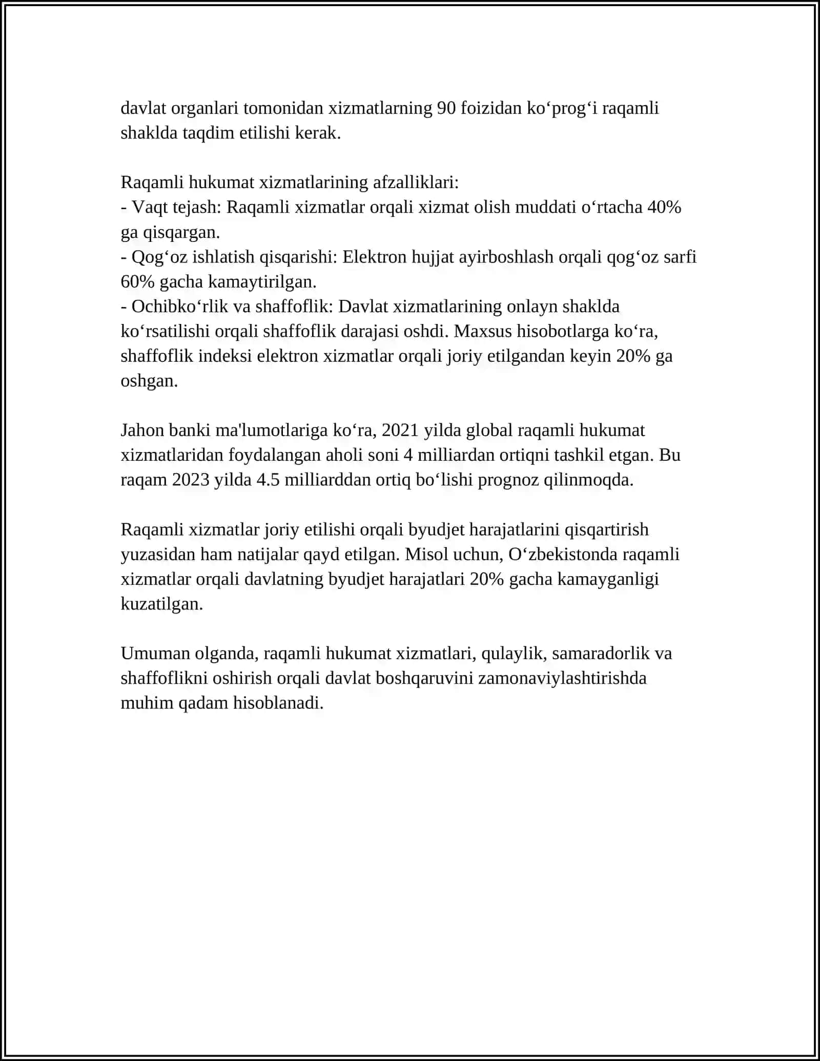 DAVLAT BOSHQARUVIDA RAQAMLI PLATFORMALAR 4