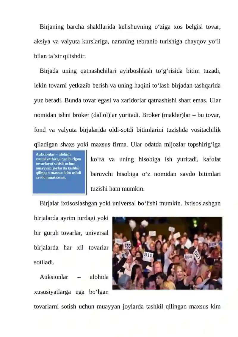 Bozor infratuzilmasi va uning unsurlari 4