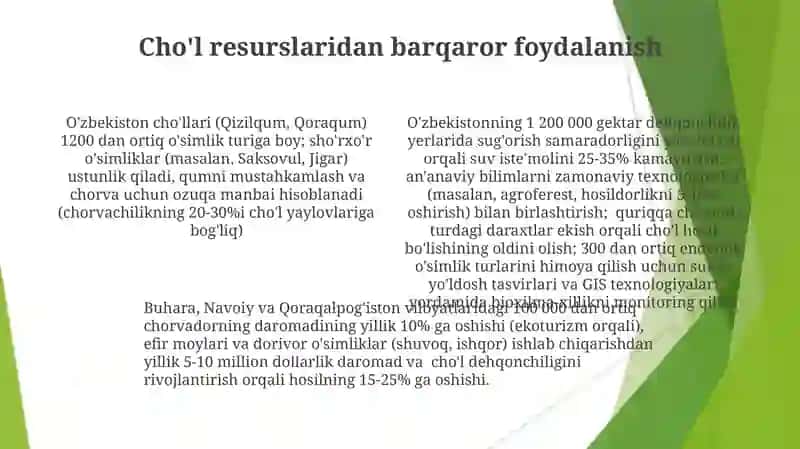 O'zbekistonning chòl, dashtlarida òsadigan òsimliklari 4