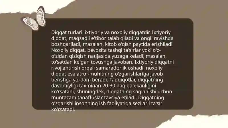 Diqqatning psixologik asoslari 4