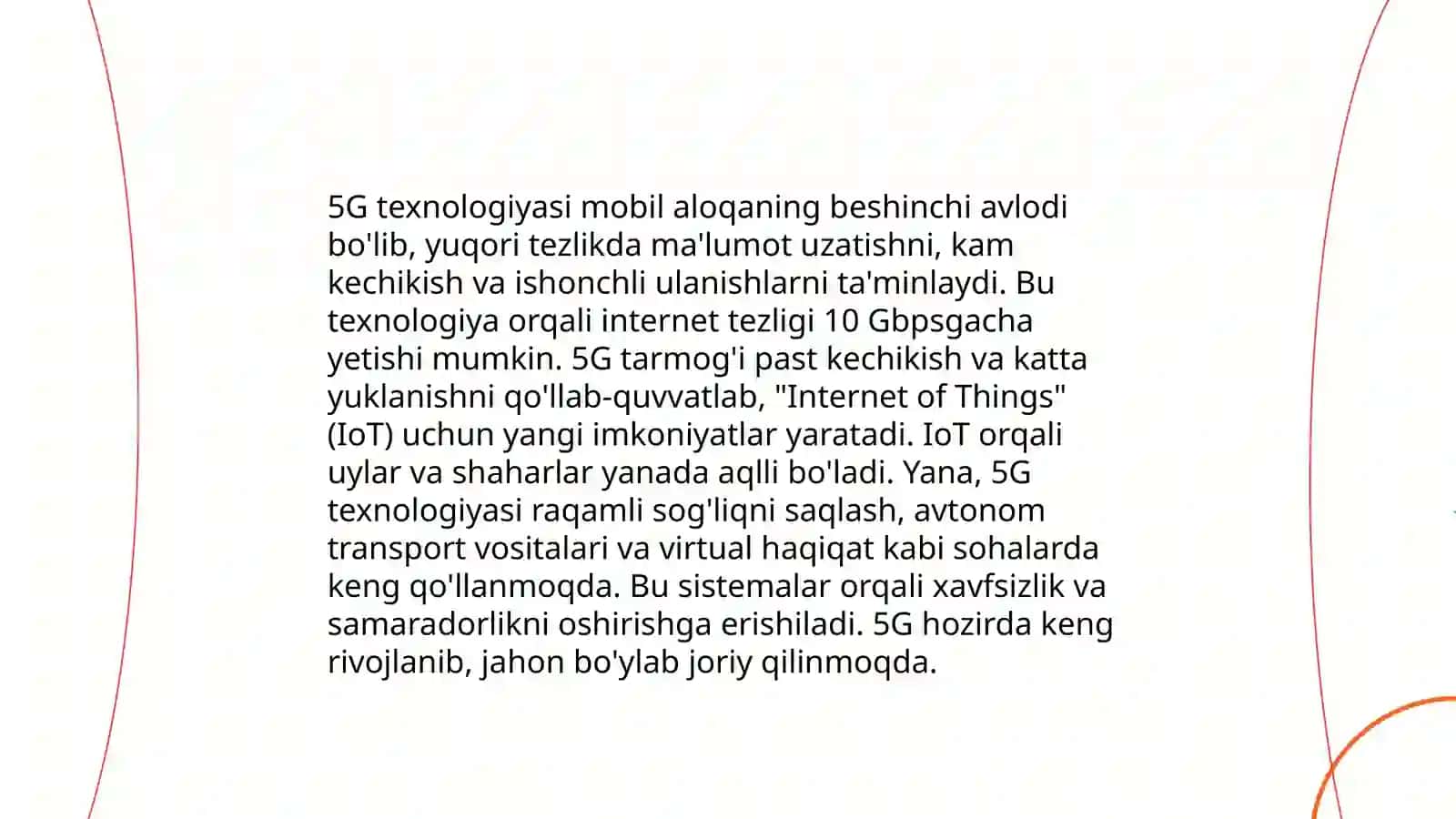 Mobil Aloqa Tarmoq Texnologiyalari 4