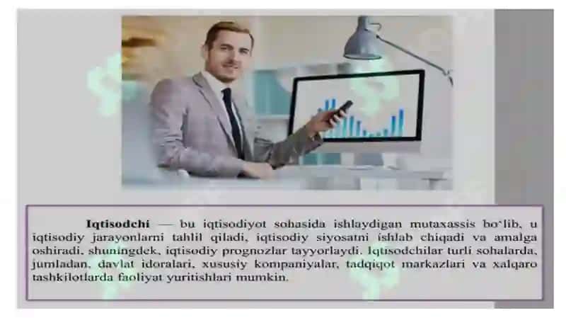 IQTISODIYOTCHI MUTAXASISNING KASBIY KO’NIKMASI 4