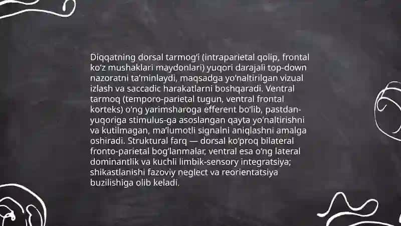 Diqqatning fiziologik mexanizmlari 4