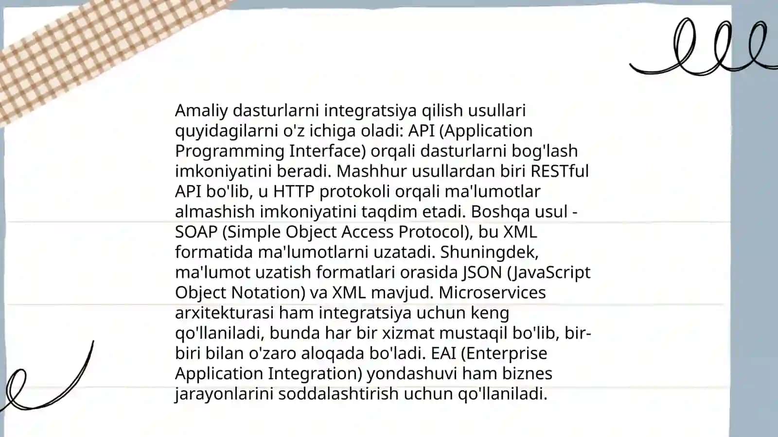 Integratsiyalashgan amaliy dasturlar paketlari bilan ishlash 4