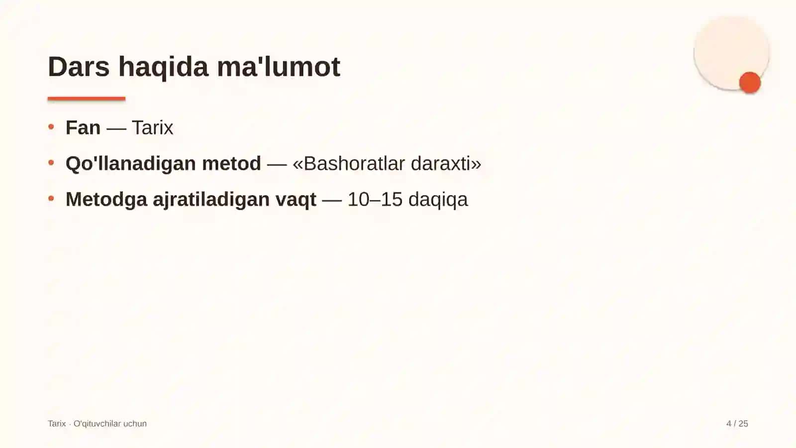 tarix darslarida bashoratlar daraxti metodidan foydalanish 2724 4