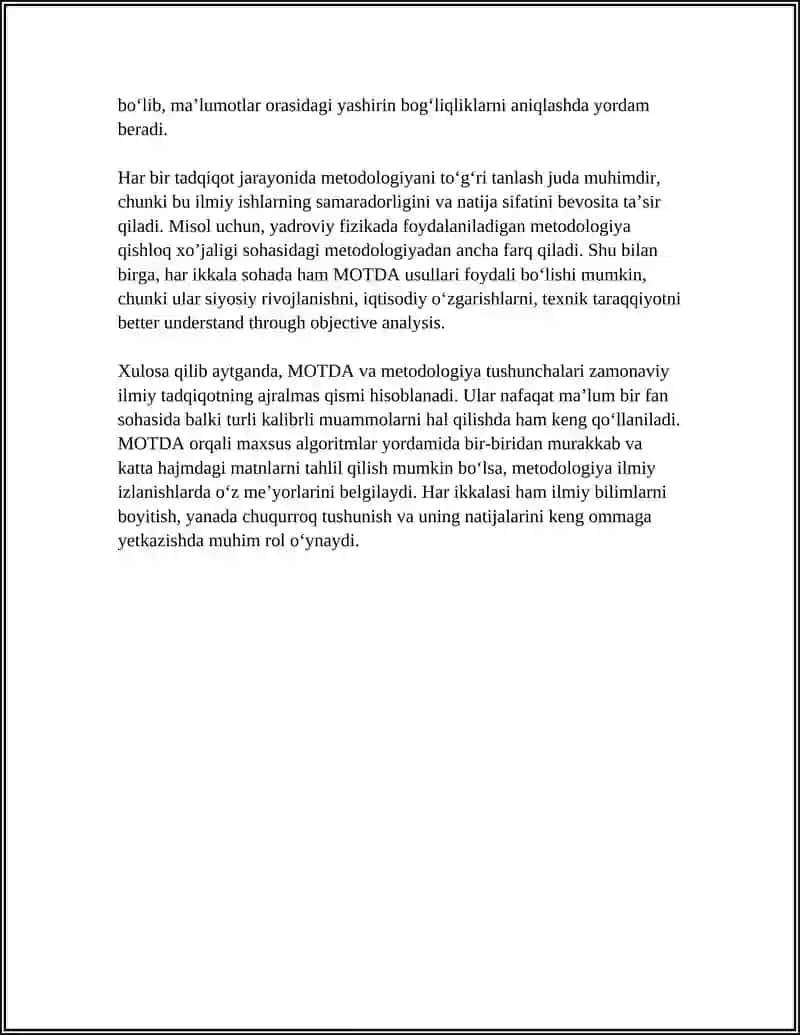 MOTDA VA METODOLOGIYA TUSHUNCHALARINING MOHIYATI 4