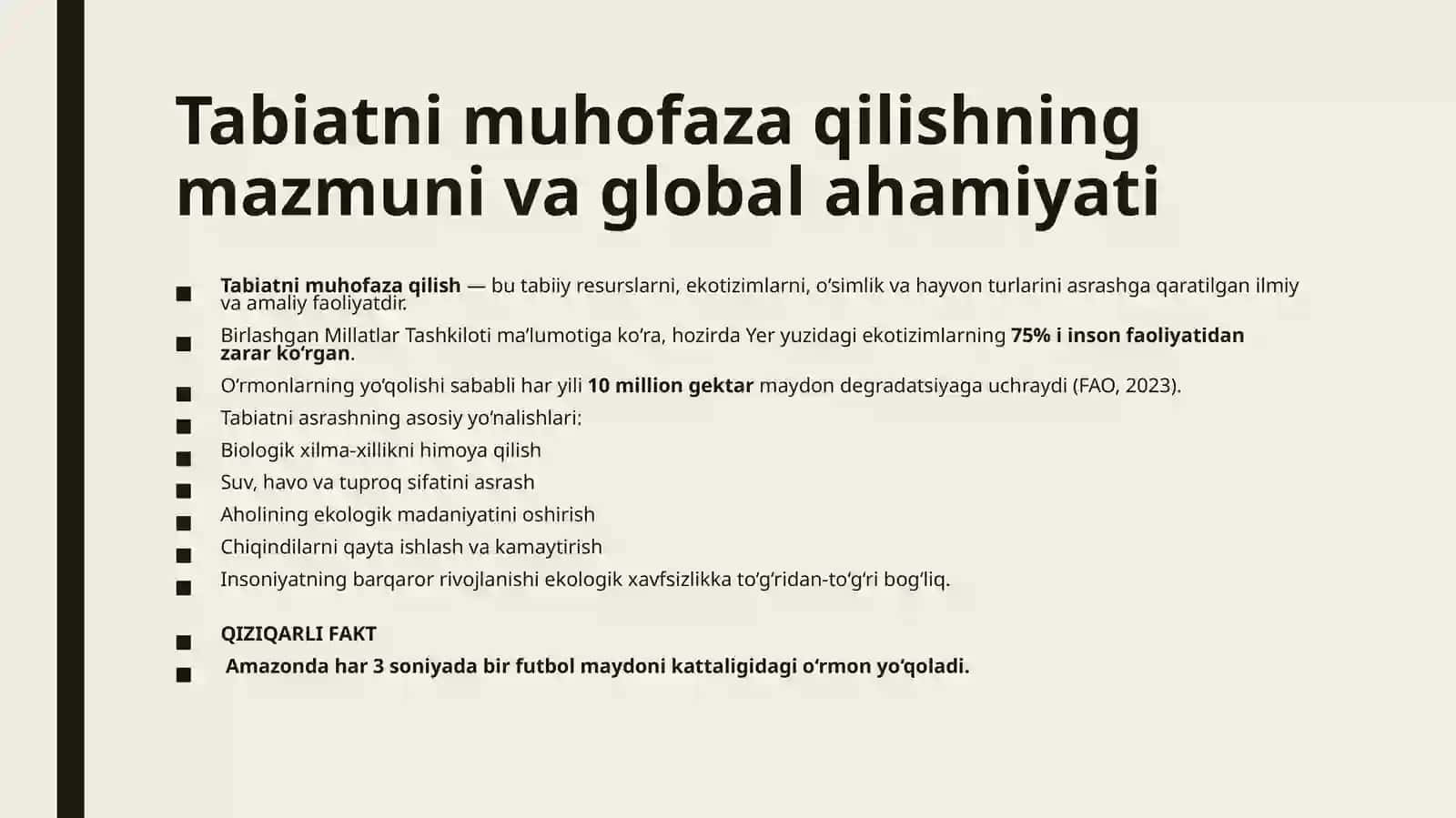 Tabiatni muhofaza qilishning Pedagog-Psixologik ahamiyati 4
