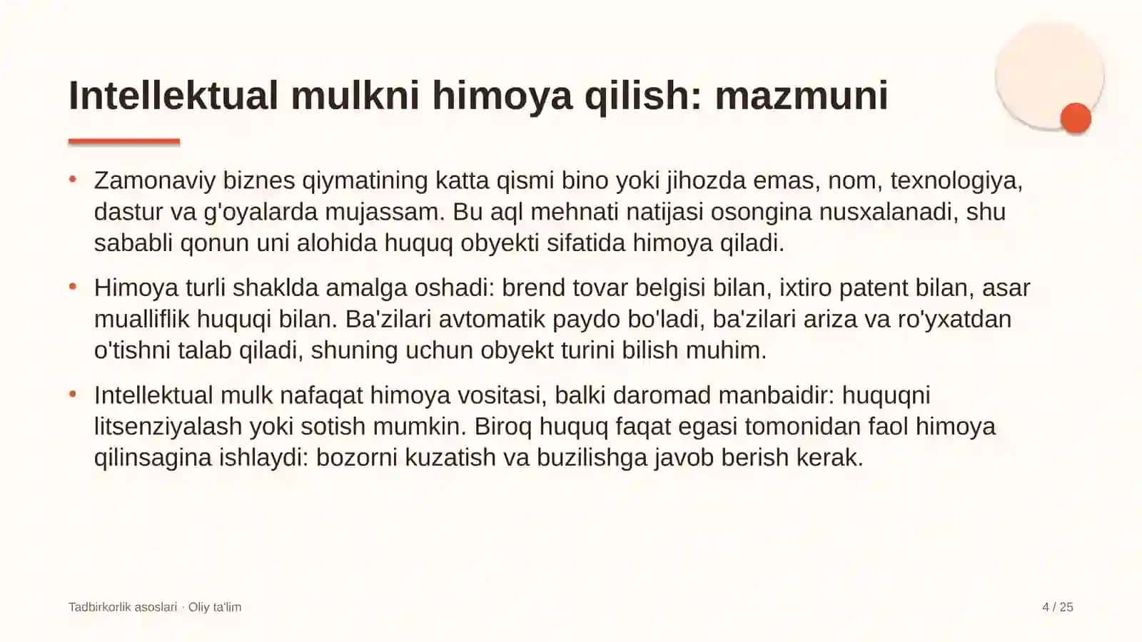 maktabdan tashqari ta'lim muassasalarida intellektual mulkni himoya qilish 6807 4