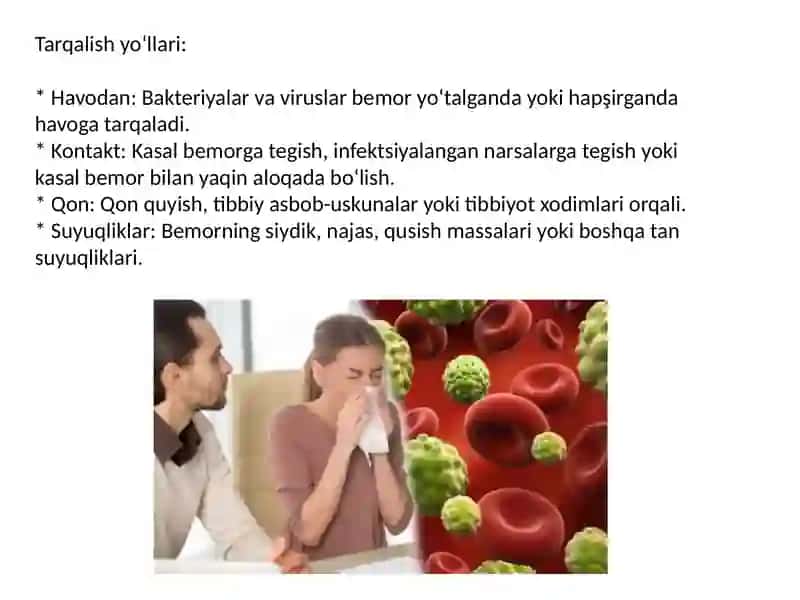 Kasalxona ichki infeksiyalarining epidemiologik xarakteristikasi 4
