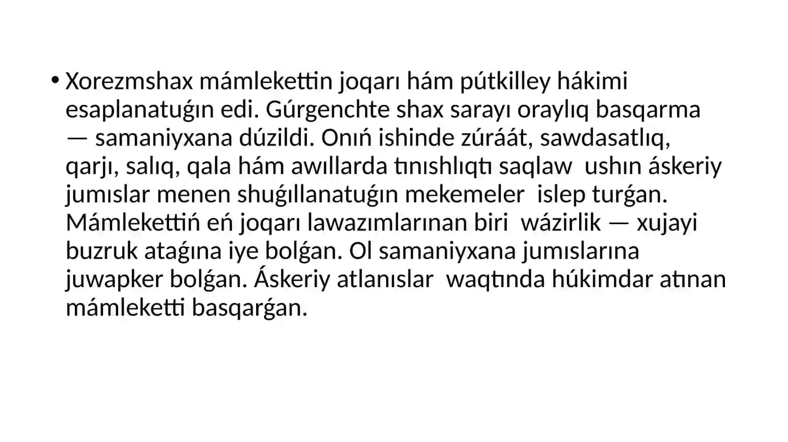Xorezmshaxlar Mamleketi 4