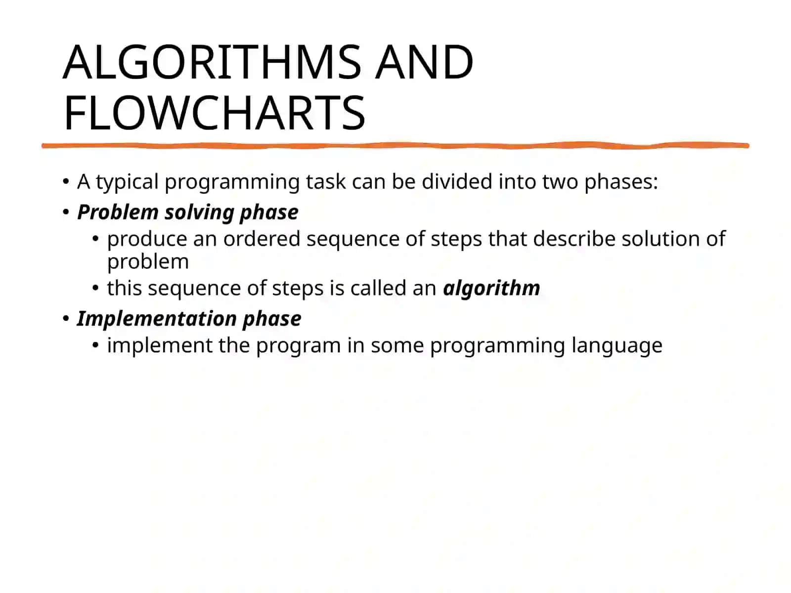 ALGORITHMS AND FLOWCHARTS 4