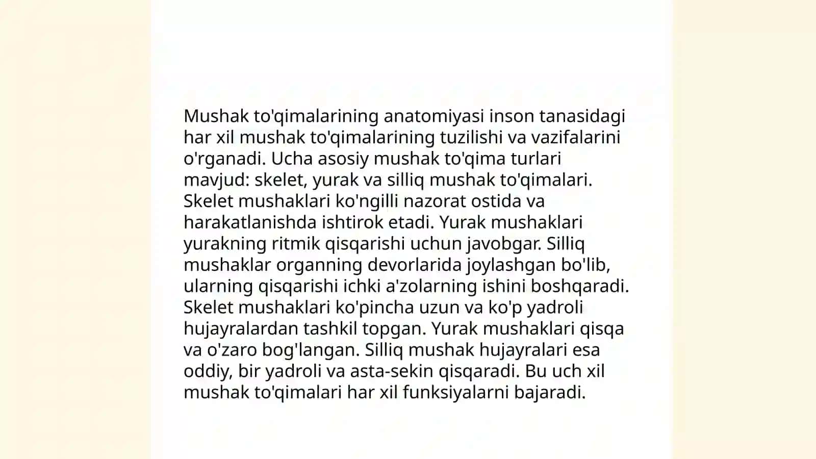Fitonemotodalar muskullari shakli Maxsus muskullari 4