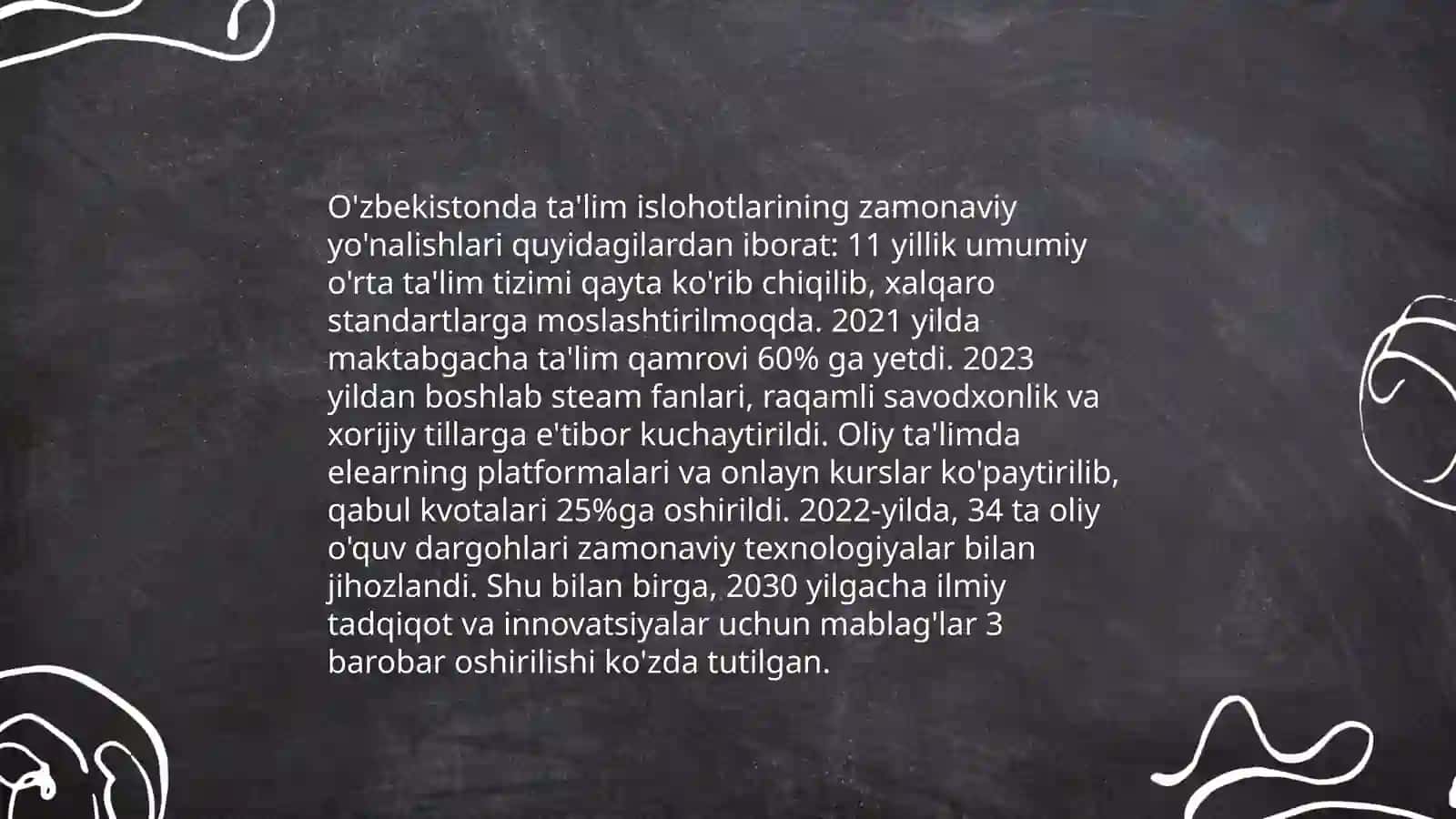 O’zbekistonda ta'lim islohotlari va Pedagogika fani 4