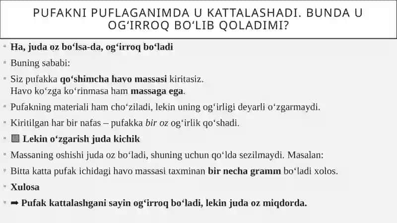 Moddalarning xossalari 4