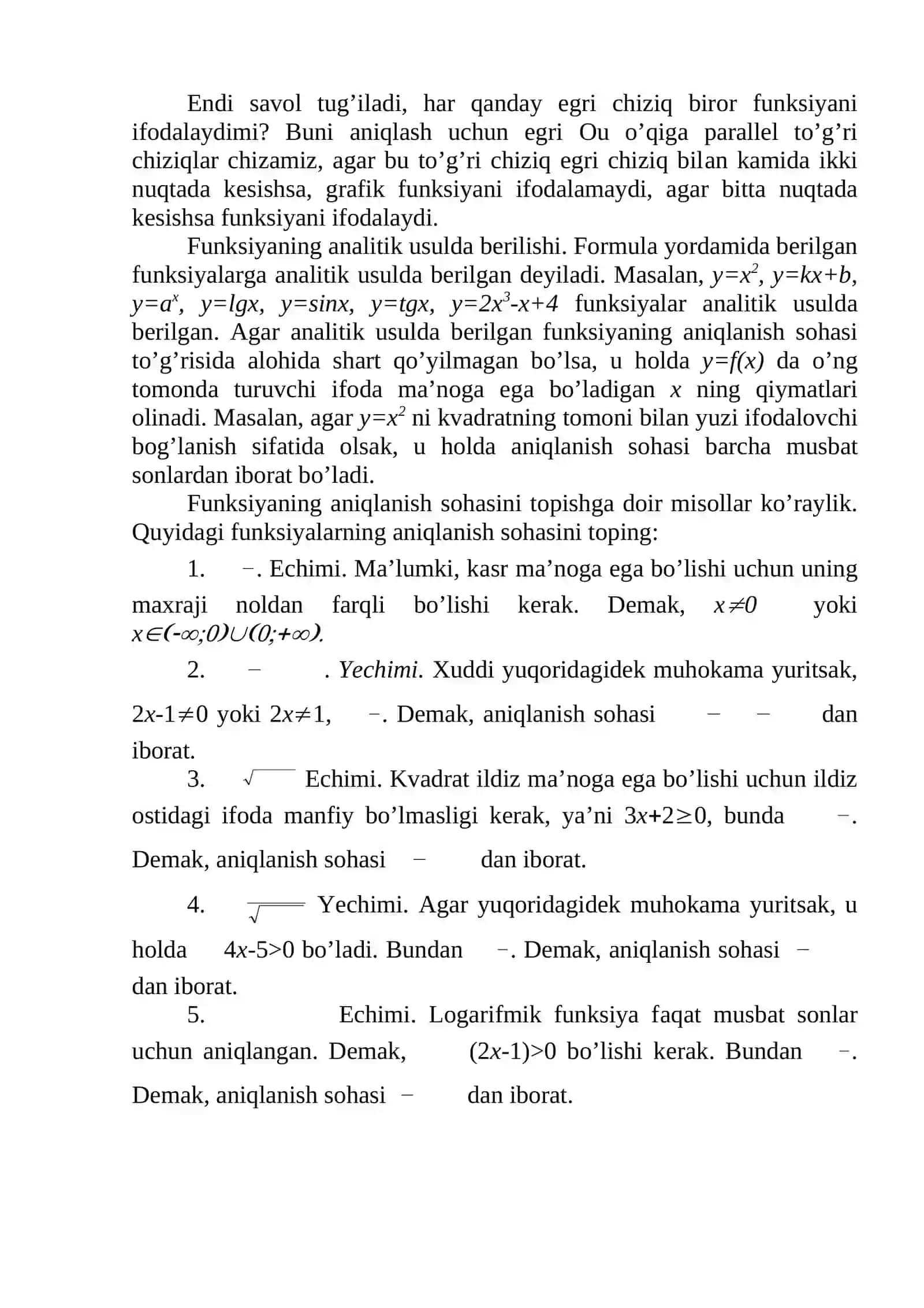 Funksiyalar 4