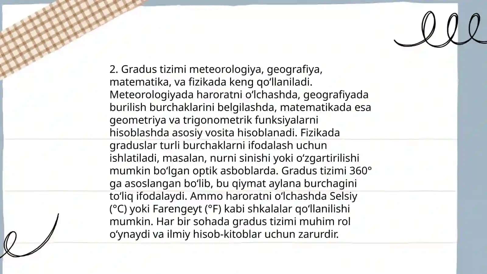 Burchak o‘lchovlari turlari 4