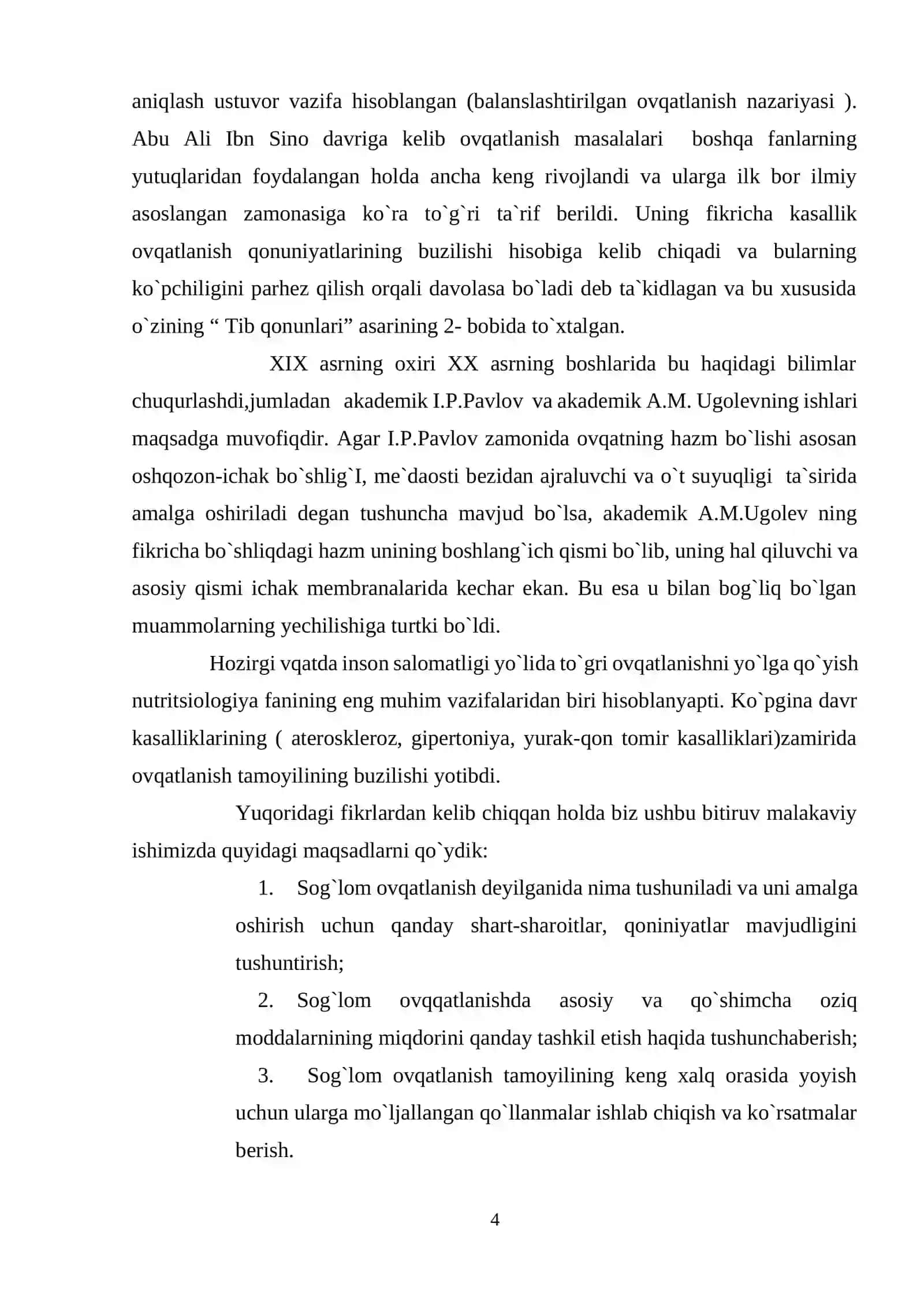 Sog`lom ovqatlanish va uning fiziologik asoslari 4