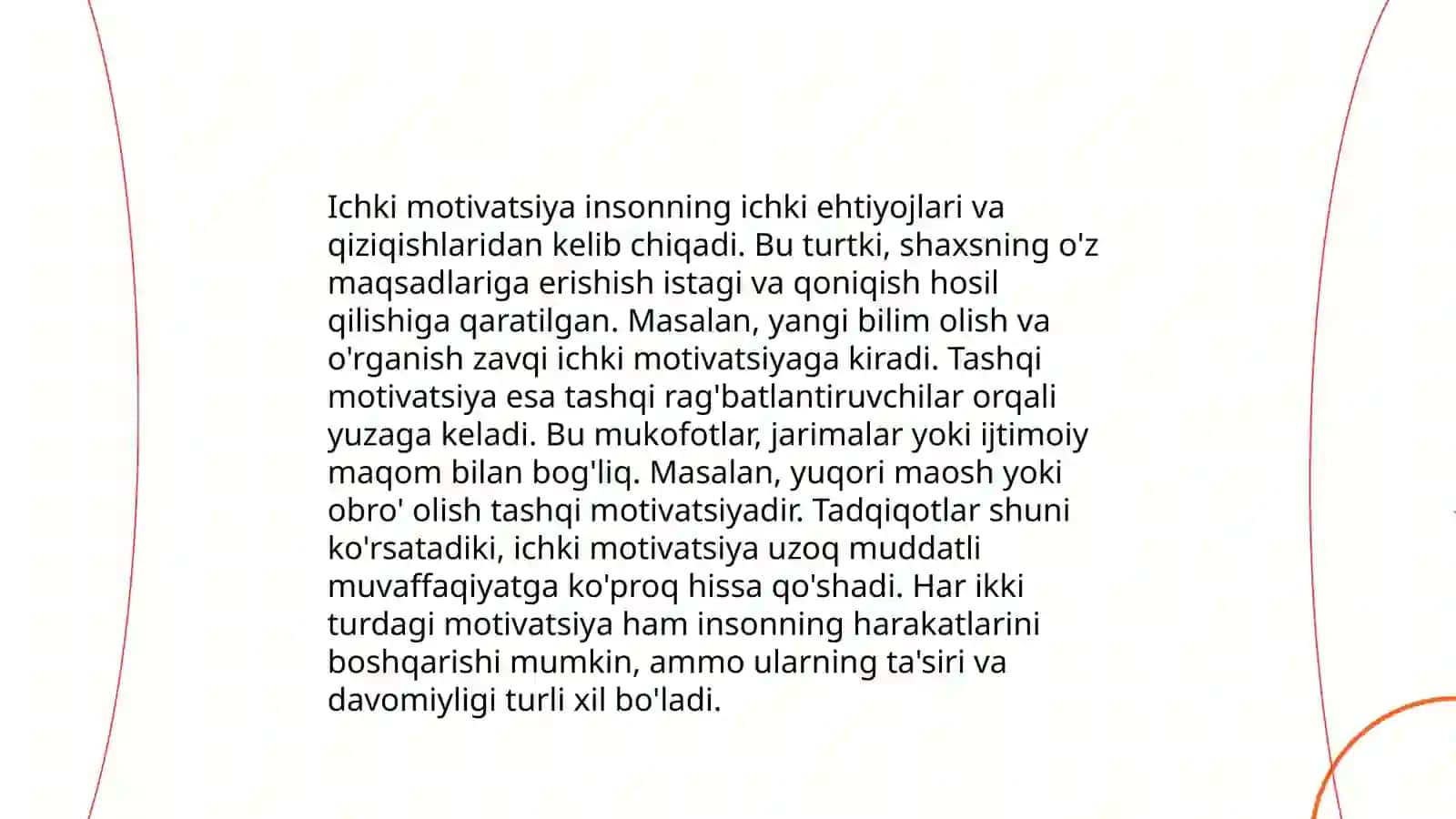 Motiv- motivatsiya va uni boshqarish 4