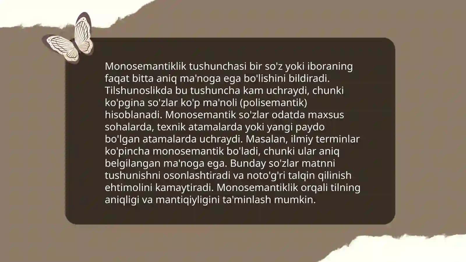 Terminlarning monosemantik xarakteri 4