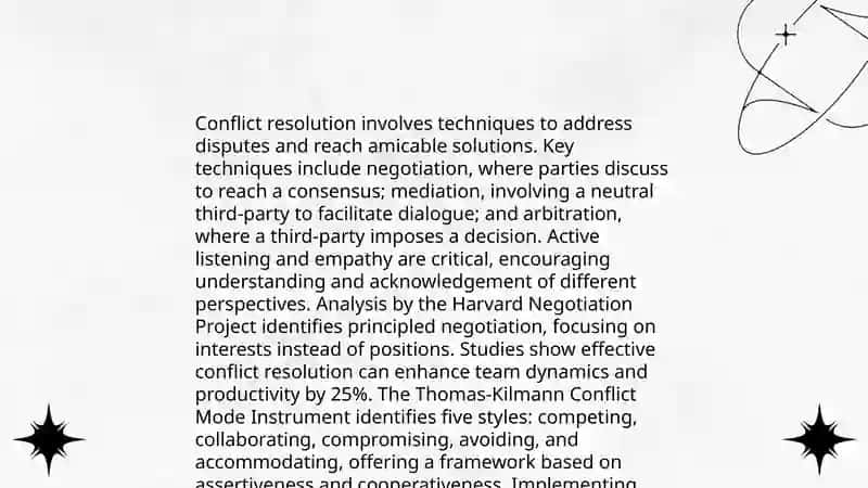 Negotiating a compromise 4