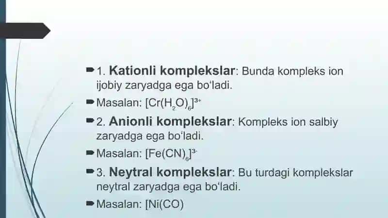 Kompleks birikmalar 4