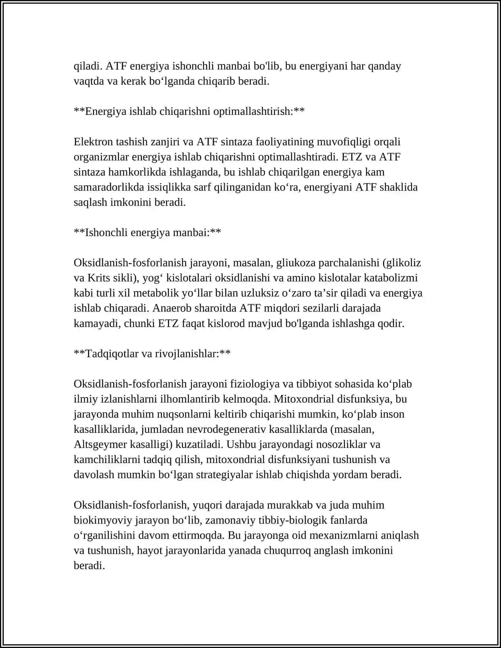 OKSIDLANISH FOSFORLANISHLARINI AJRATUVCHILARI 4