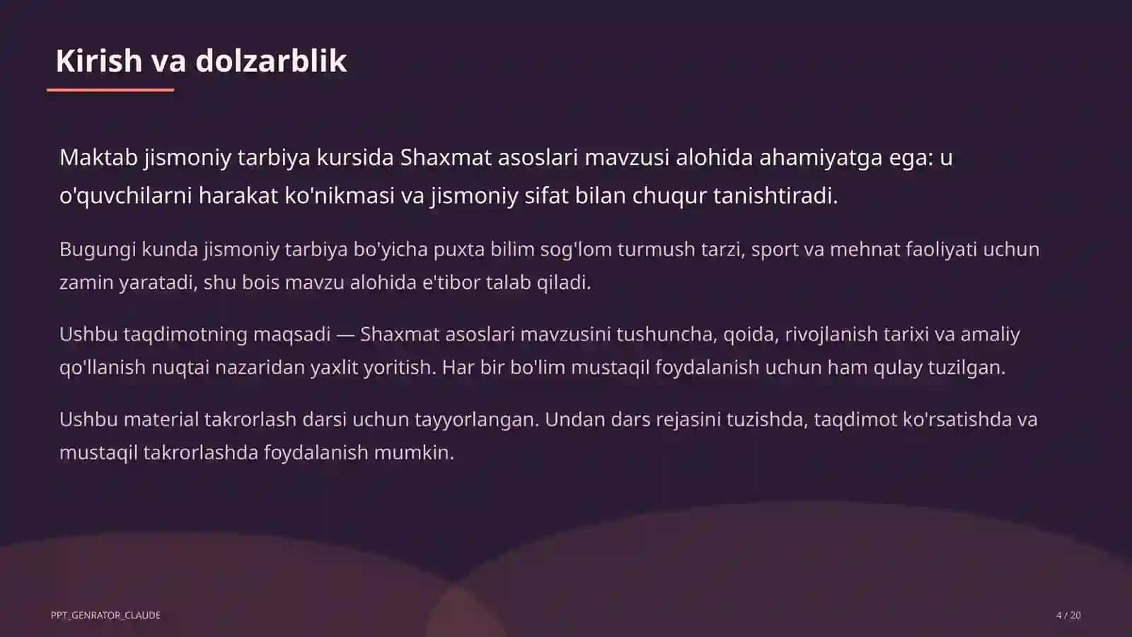 Shaxmat asoslari (4-sinf) 4