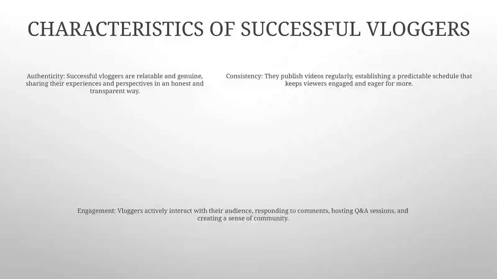 Vlogggers 4