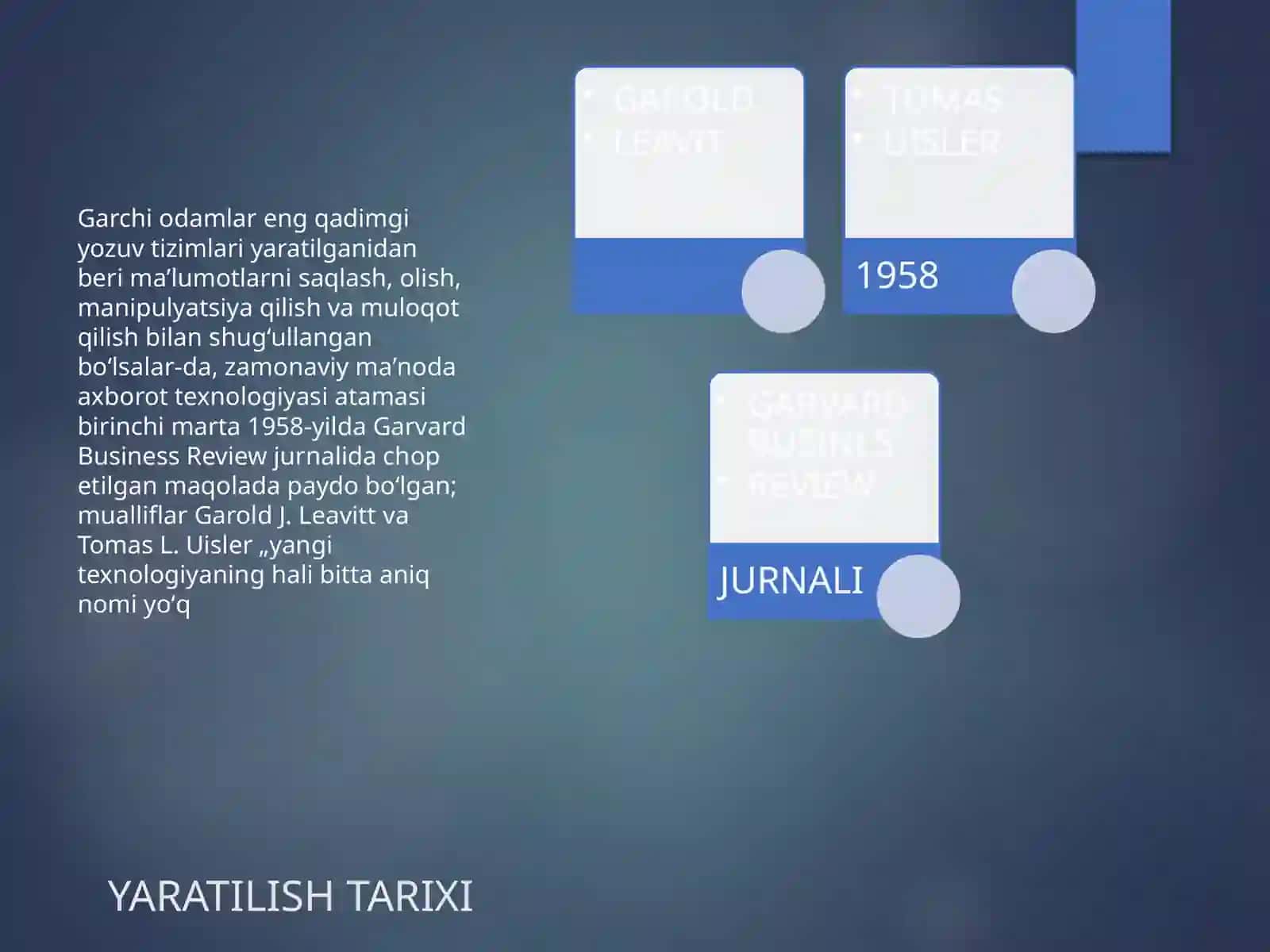Zamonaviy axborot texnologiyalari 4