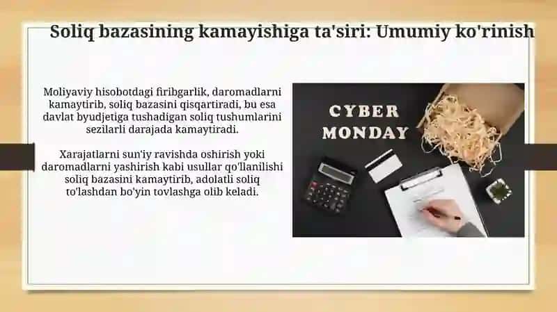 Moliyaviy hisobotlardagi firibgarlik 4