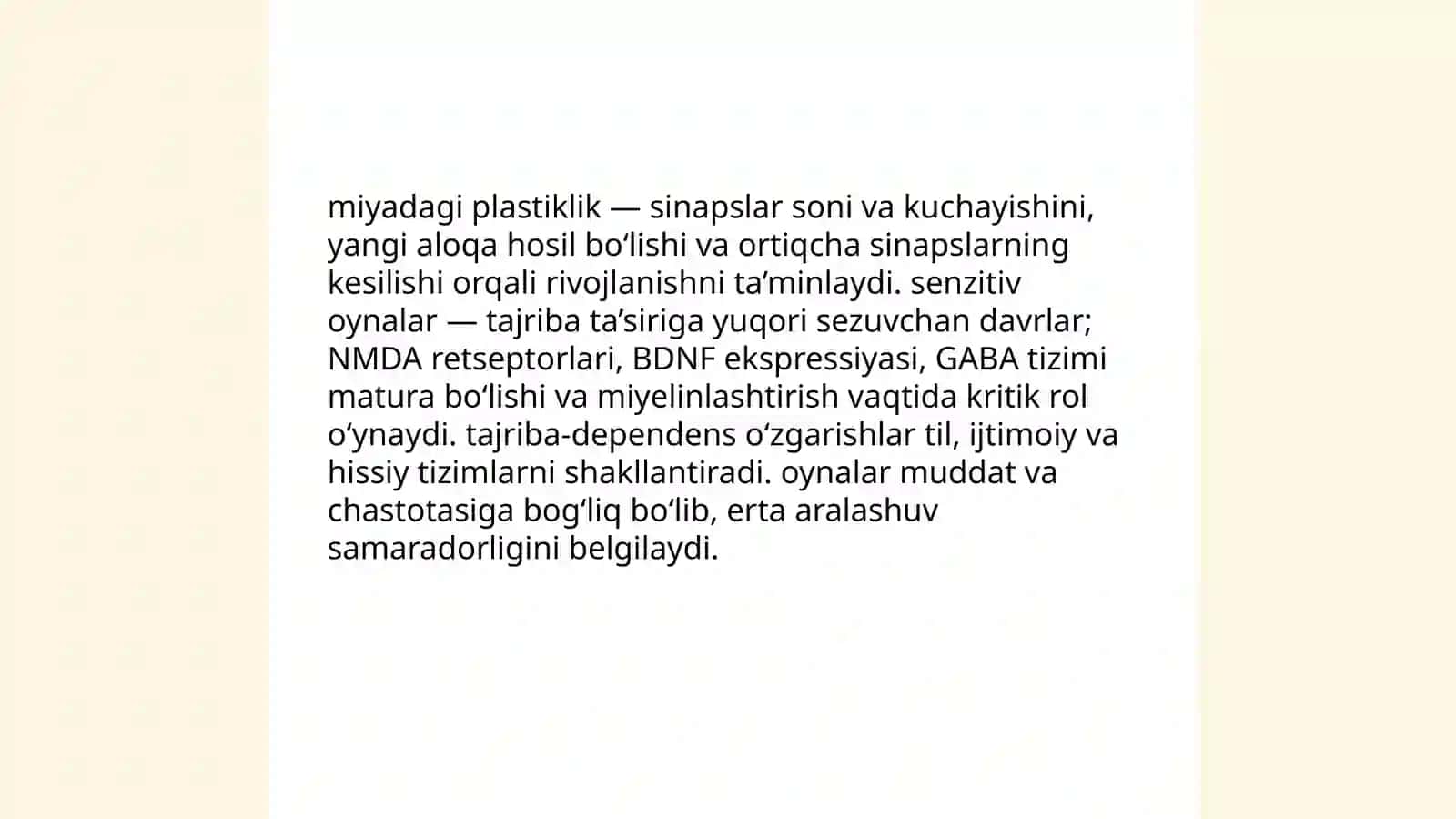 Senzitiv davrlar va ularning psixik rivojlanishdagi ahamiyati 4
