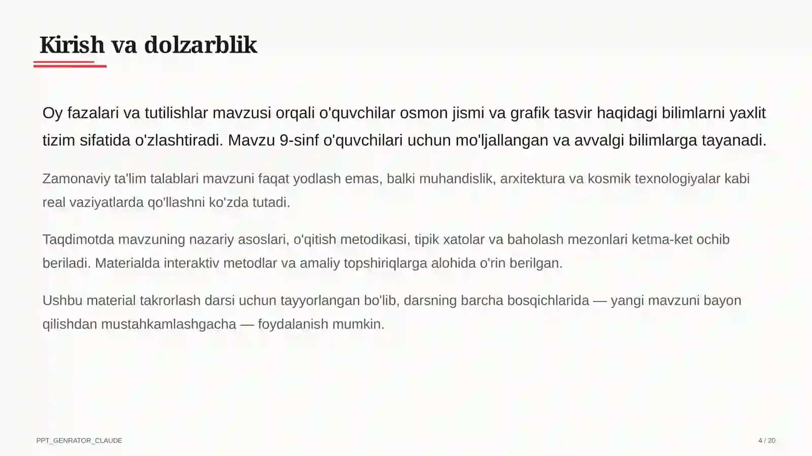 Oy fazalari va tutilishlar (9-sinf) 4